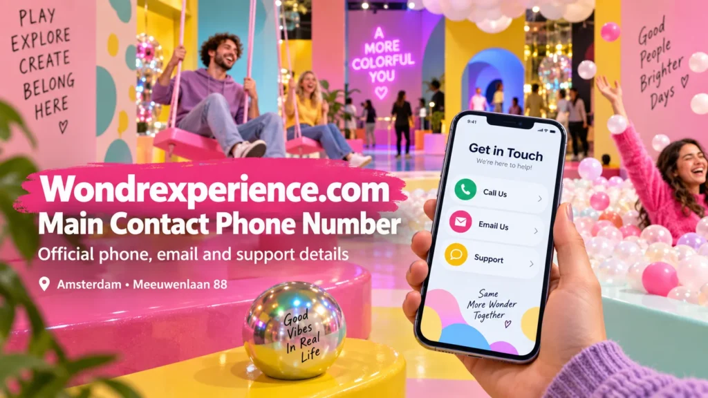 Wondrexperience.com Main Contact Phone Number